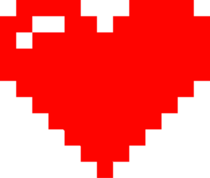 Heart Pixelate vector