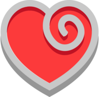 logotipo del corazón vector