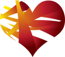 Heart abstract vector