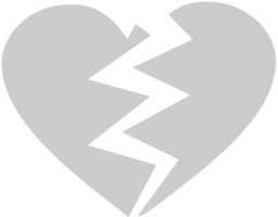 Heart broken vector