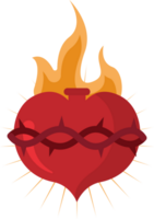 Sacred heart vector