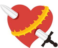 sagrado Corazón vector