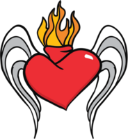 Sacred heart vector