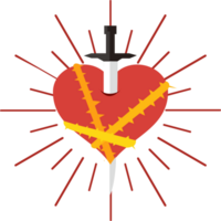 sagrado Corazón vector