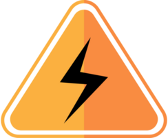 Lightning sign vector