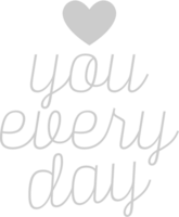 Love typography vector