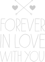 Love typography vector