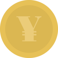 moneda moneda yen vector