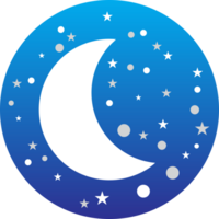 Moon phase icon vector