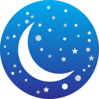 Moon phase icon vector