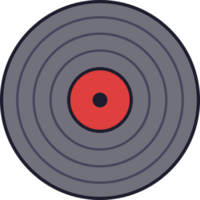 Music vinyl record vector