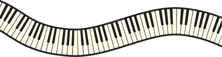 instrumento musical piano vector