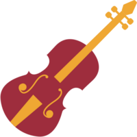 Music instrument violin vector