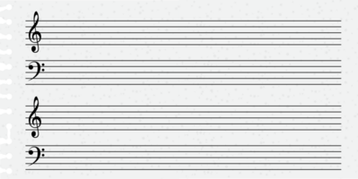 Music sheet vector