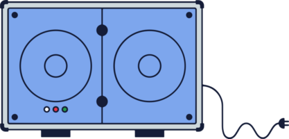 altavoz de instrumentos musicales vector