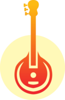 Music instrument banjo vector