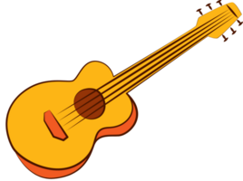 Music instrument guitar vector