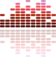 Music equalizer vector