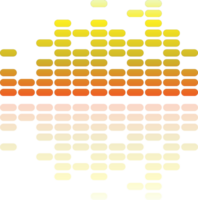 Music equalizer vector