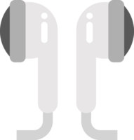 Music earphone vector