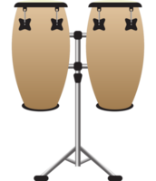 instrumento de percusión conga vector