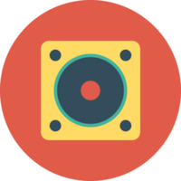 Music icon speaker vector
