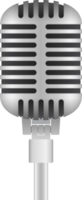 Music microphone vector