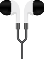 Music equipment earphone vector