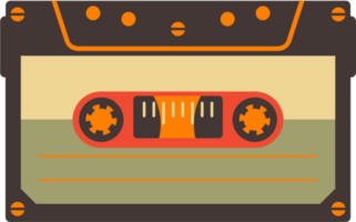 cassette de equipos de música vintage vector