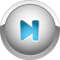 Music button next vector