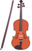 violín vector