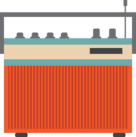 Old transistor radio  vector