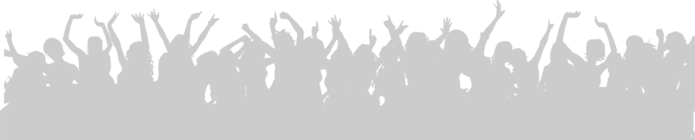 Dancing crowds vector