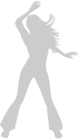 Dancing girl vector