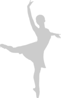 Dancing girl vector