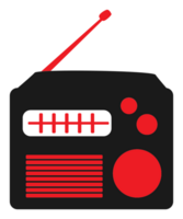 icono de programa de radio radio antigua vector