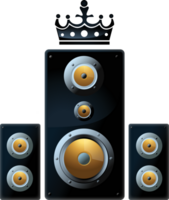 King of speaker vector