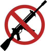 No firearms vector