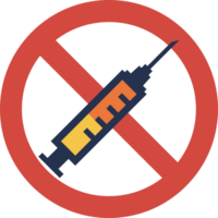 No drugs syringe vector