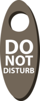 Do not disturb hanger vector