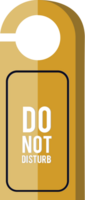 Do not disturb  vector