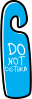 Do not disturb hanger vector