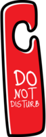 Do not disturb hanger vector