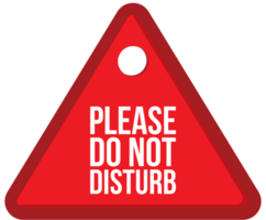 Do not disturb vector