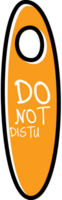 Do not disturb hanger vector