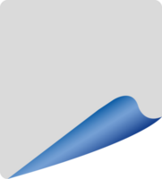 Rectangle paper vector
