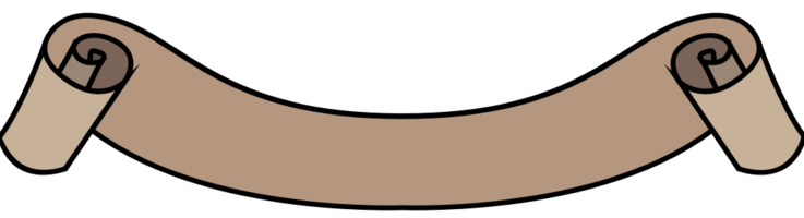 Outline ribbon vector