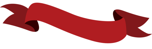 Red ribbon vector