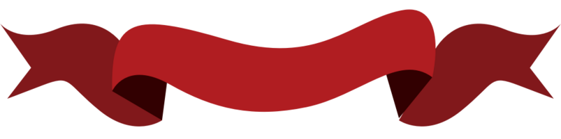 Red ribbon vector