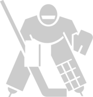 jugador de hockey vector